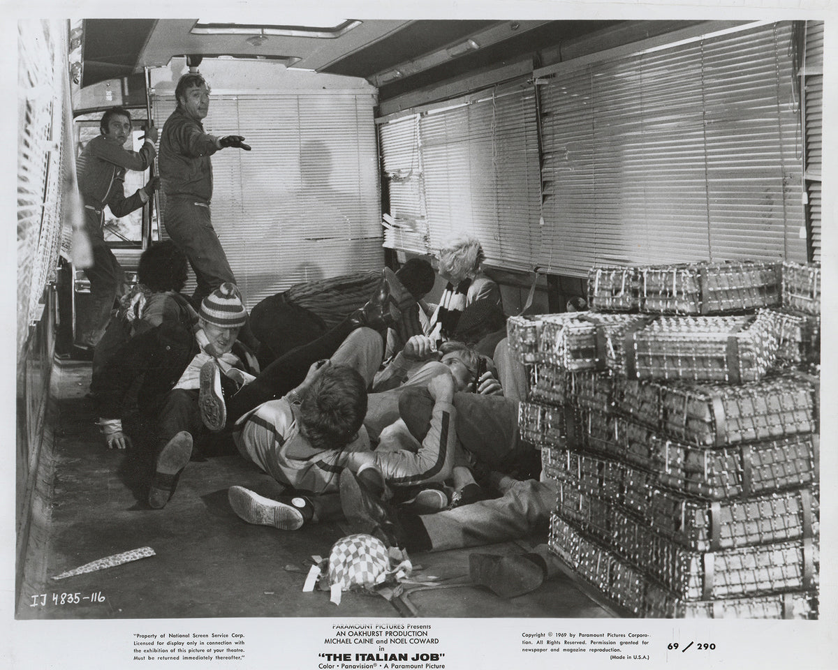 The Italian Job 1969 Film Movie Press Publicity Still Framed