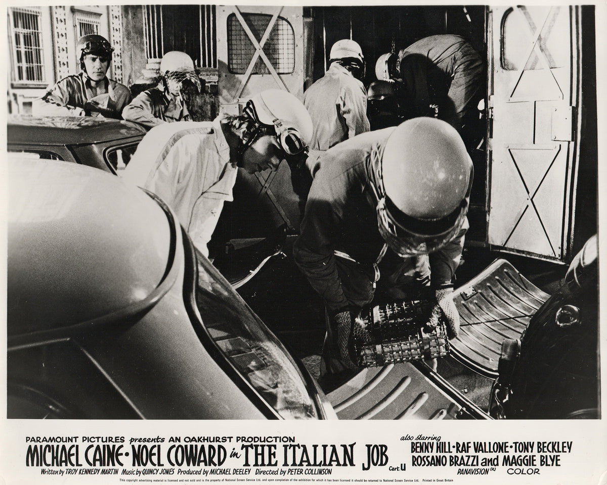 The Italian Job 1969 Film Movie Press Publicity Still Framed