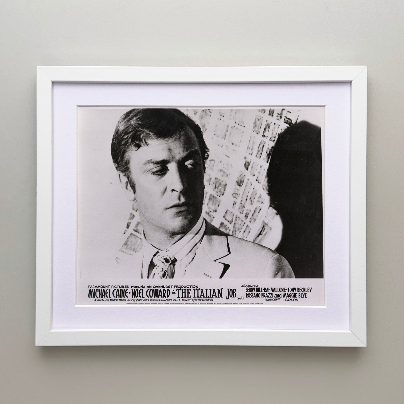 The Italian Job 1969 Film Movie Press Publicity Still Framed