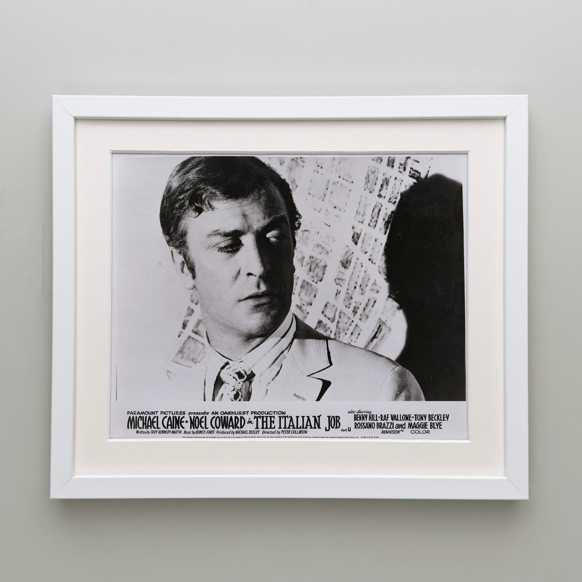 The Italian Job 1969 Film Movie Press Publicity Still Framed