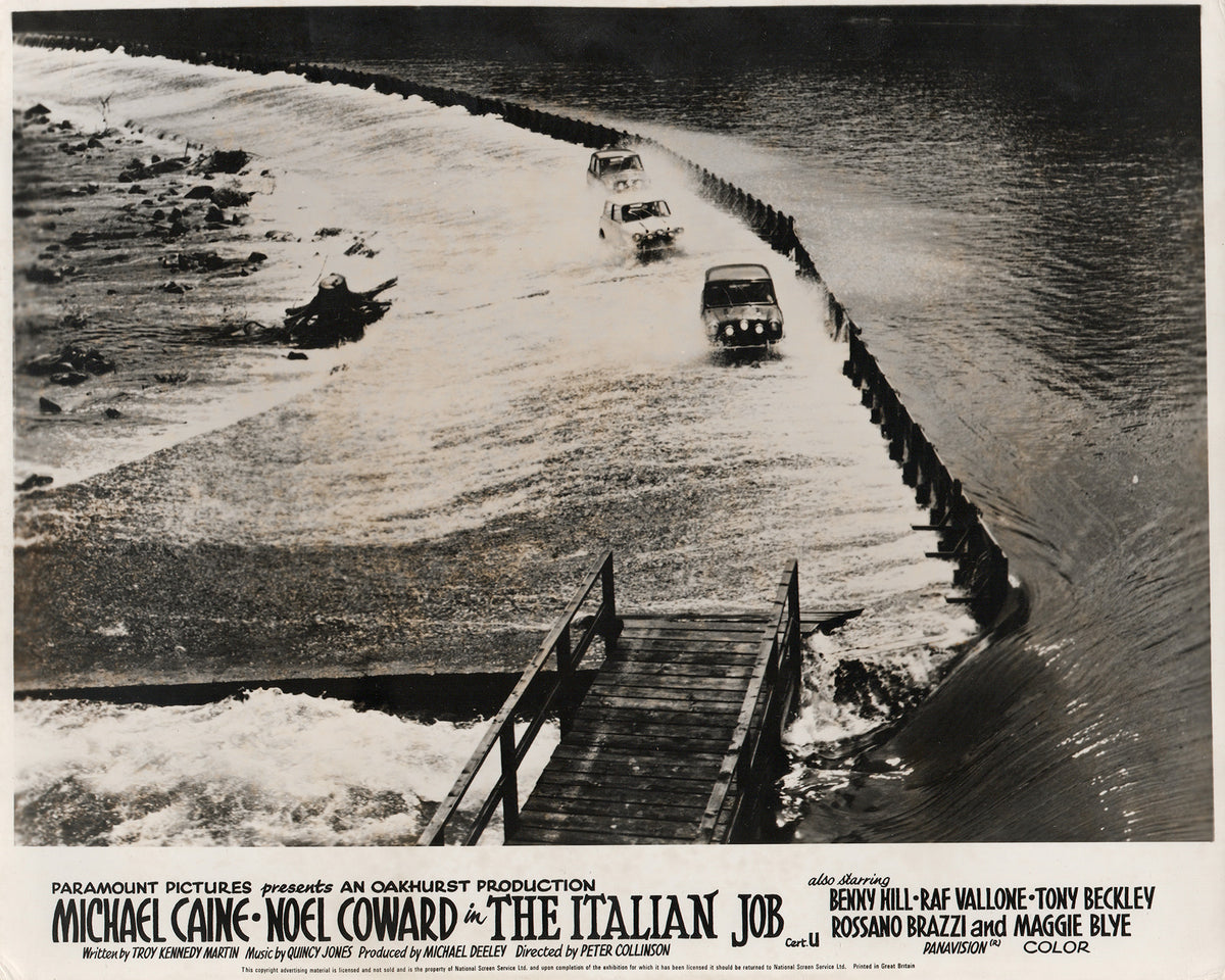 The Italian Job 1969 Film Movie Press Publicity Still Framed