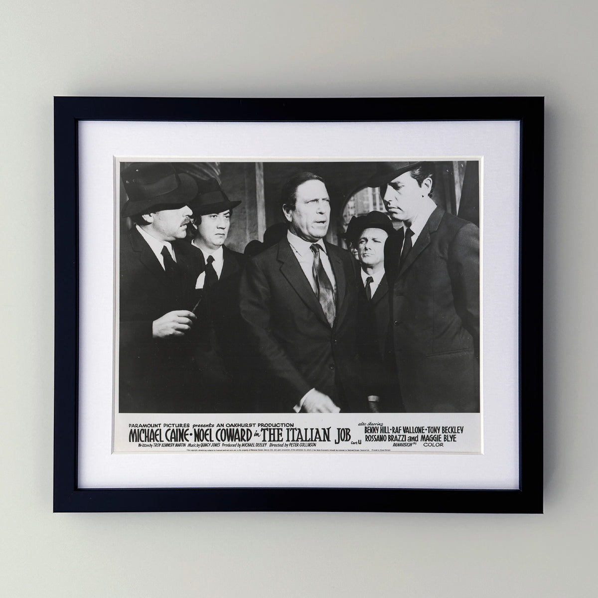 The Italian Job 1969 Film Movie Press Publicity Still Framed