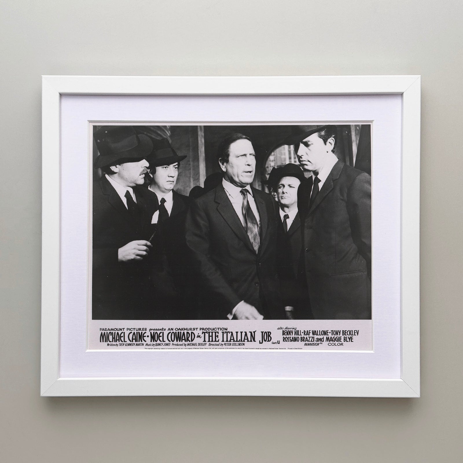 The Italian Job 1969 Film Movie Press Publicity Still Framed