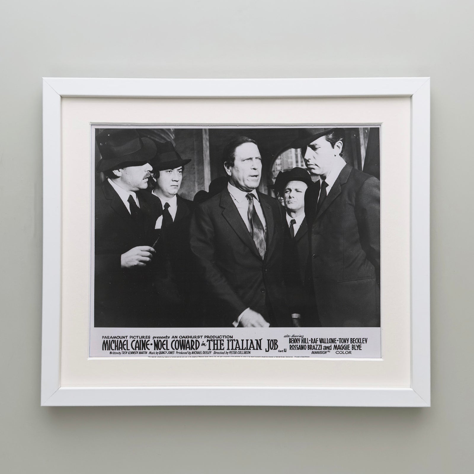The Italian Job 1969 Film Movie Press Publicity Still Framed