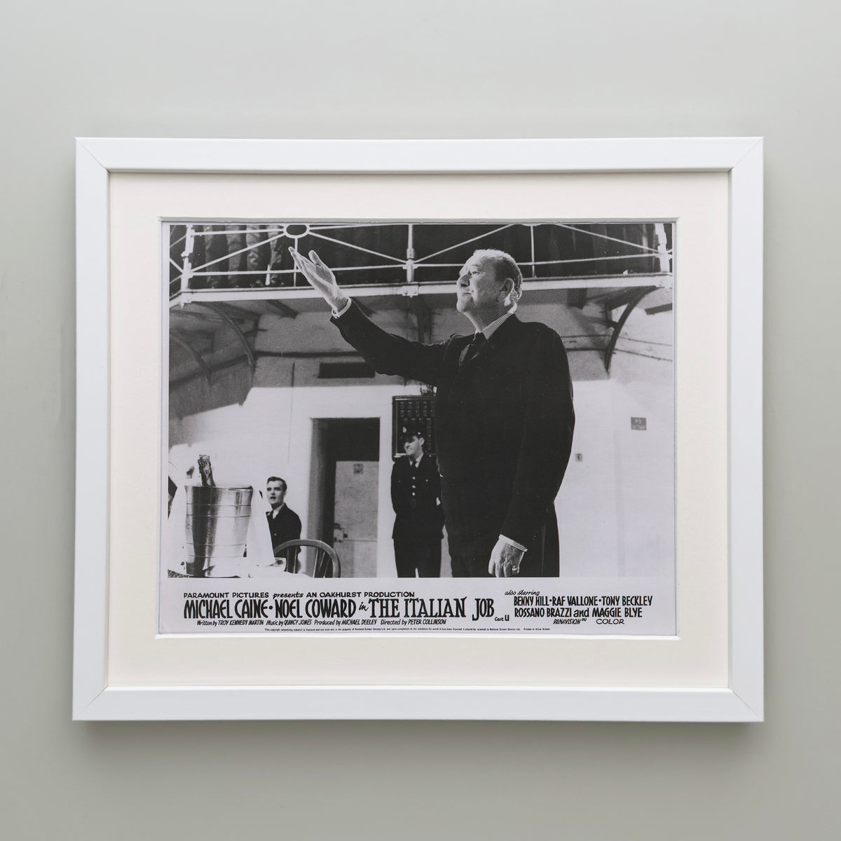 The Italian Job 1969 Film Movie Press Publicity Still Framed