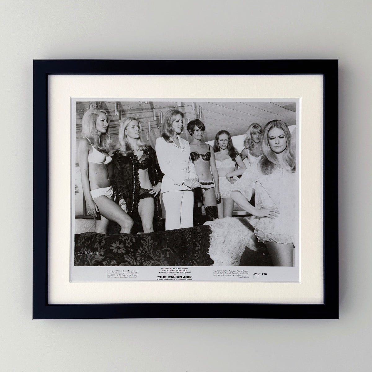 The Italian Job 1969 Film Movie Press Publicity Still Framed