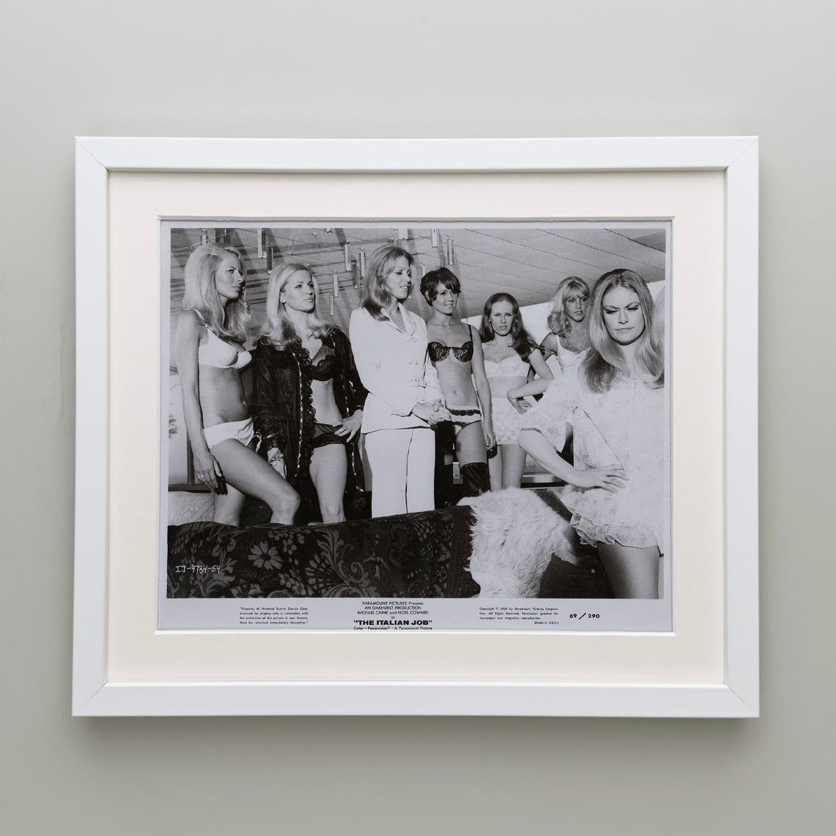 The Italian Job 1969 Film Movie Press Publicity Still Framed
