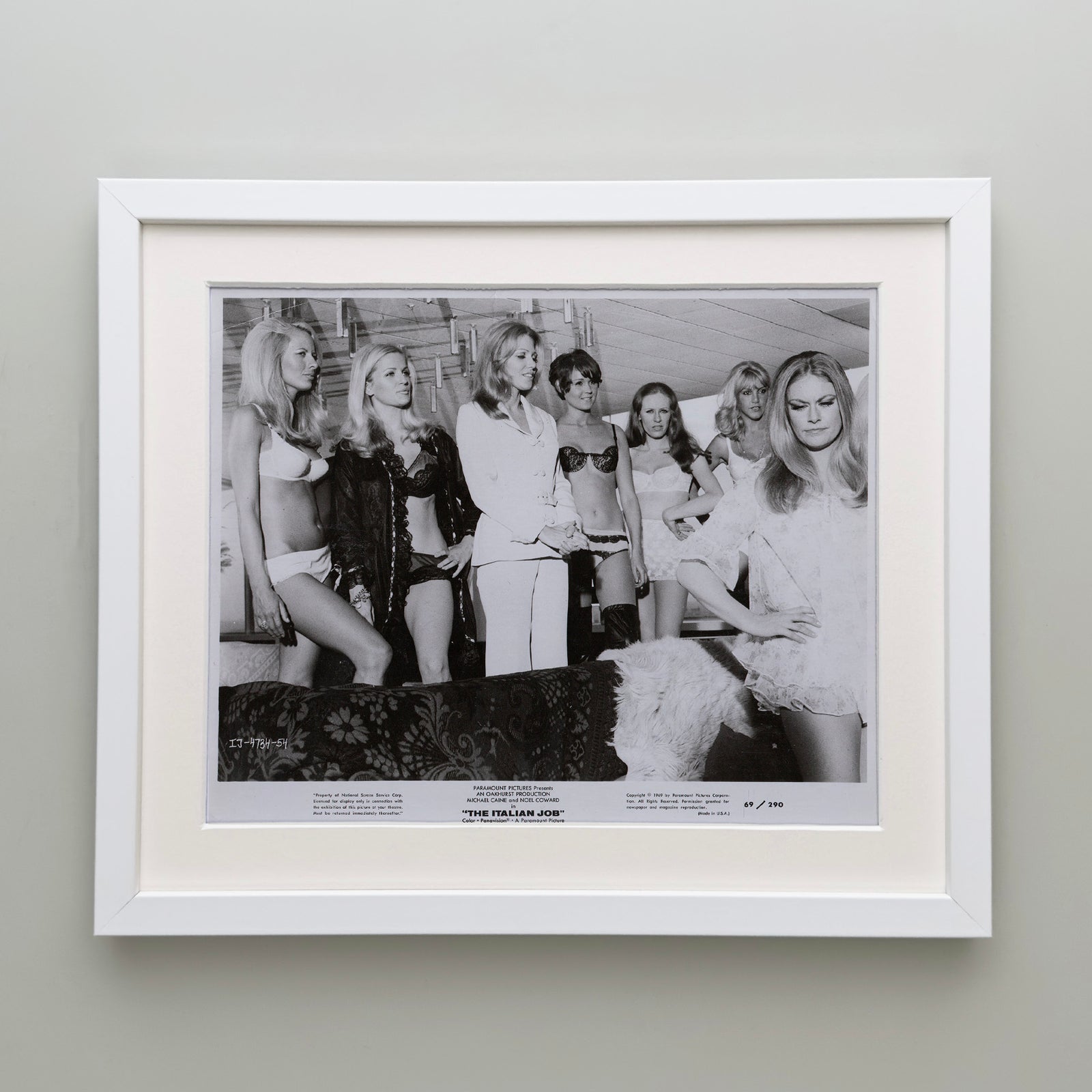 The Italian Job 1969 Film Movie Press Publicity Still Framed