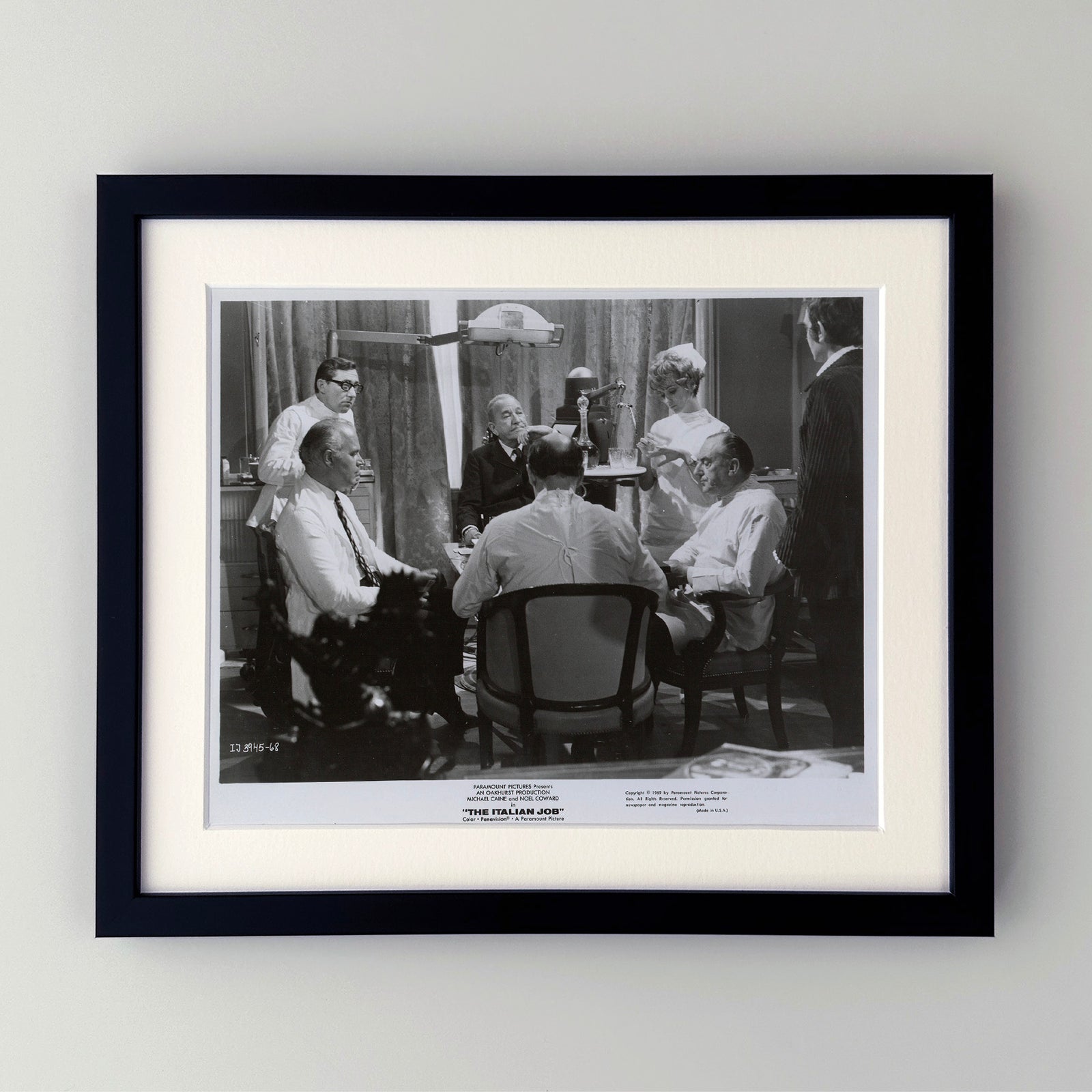The Italian Job 1969 Film Movie Press Publicity Still Framed