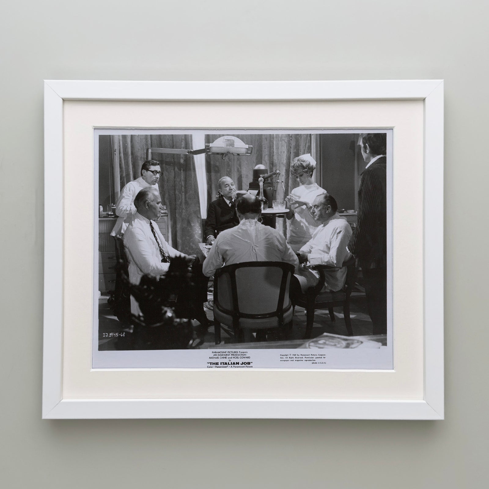 The Italian Job 1969 Film Movie Press Publicity Still Framed