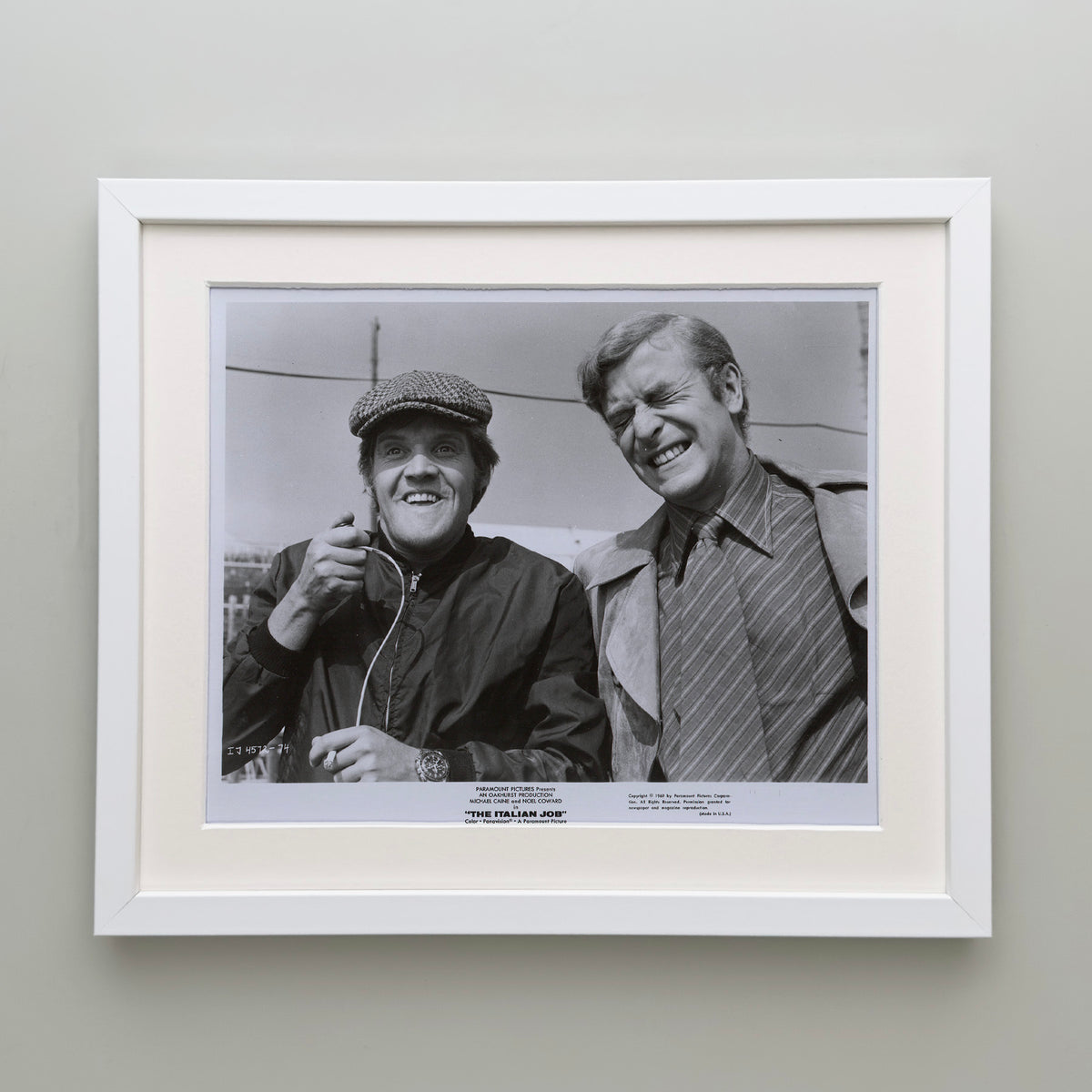 The Italian Job 1969 Film Movie Press Publicity Still Framed