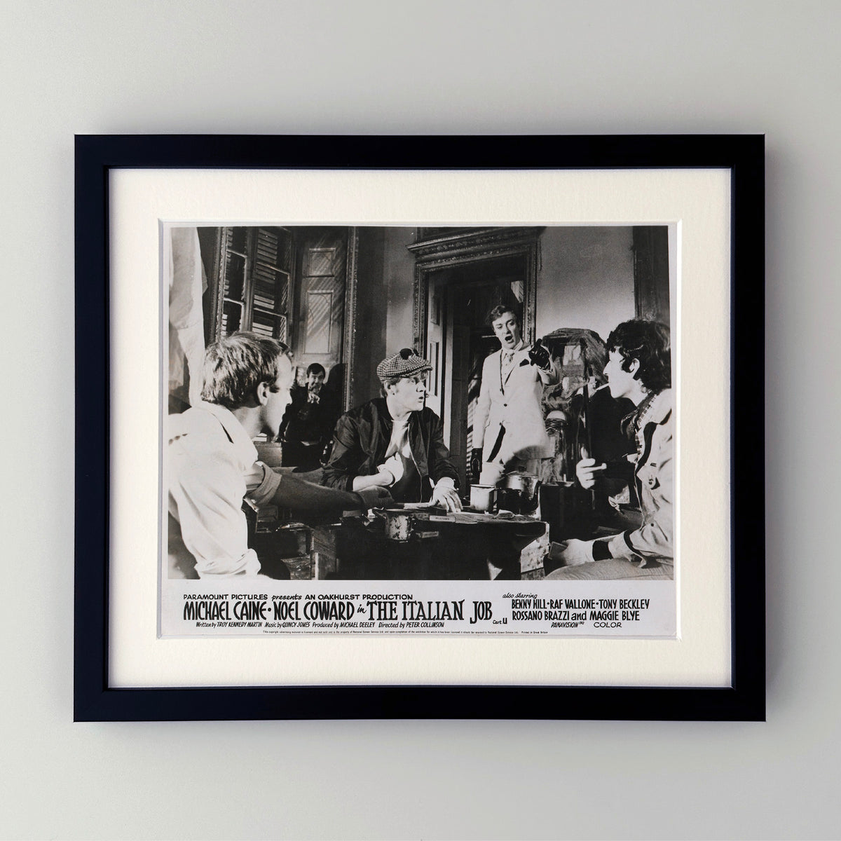 The Italian Job 1969 Film Movie Press Publicity Still Framed