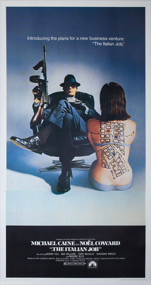 The Italian Job 1969 US 3 Sheet Film Poster