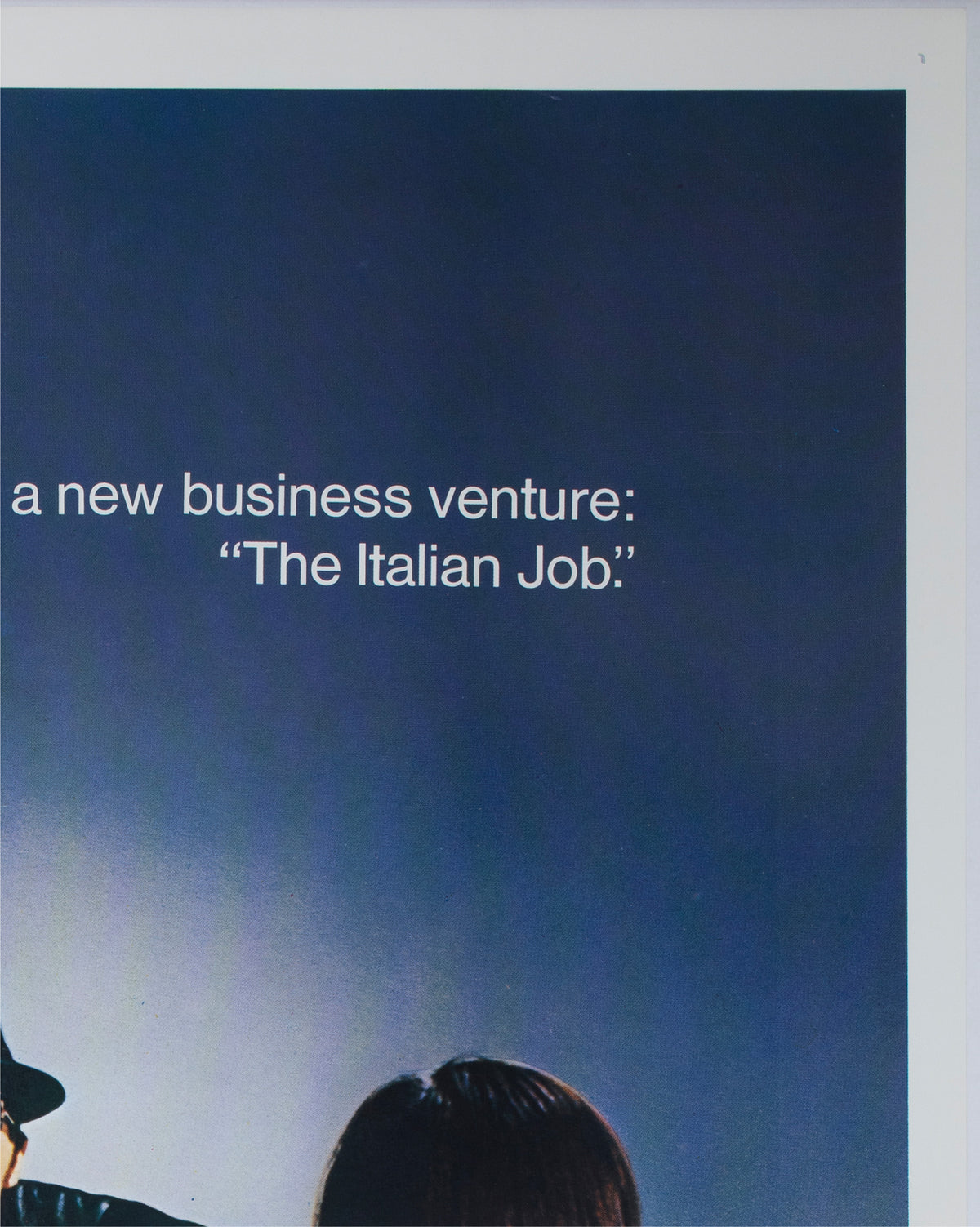 The Italian Job 1969 US 3 Sheet Film Poster - detail