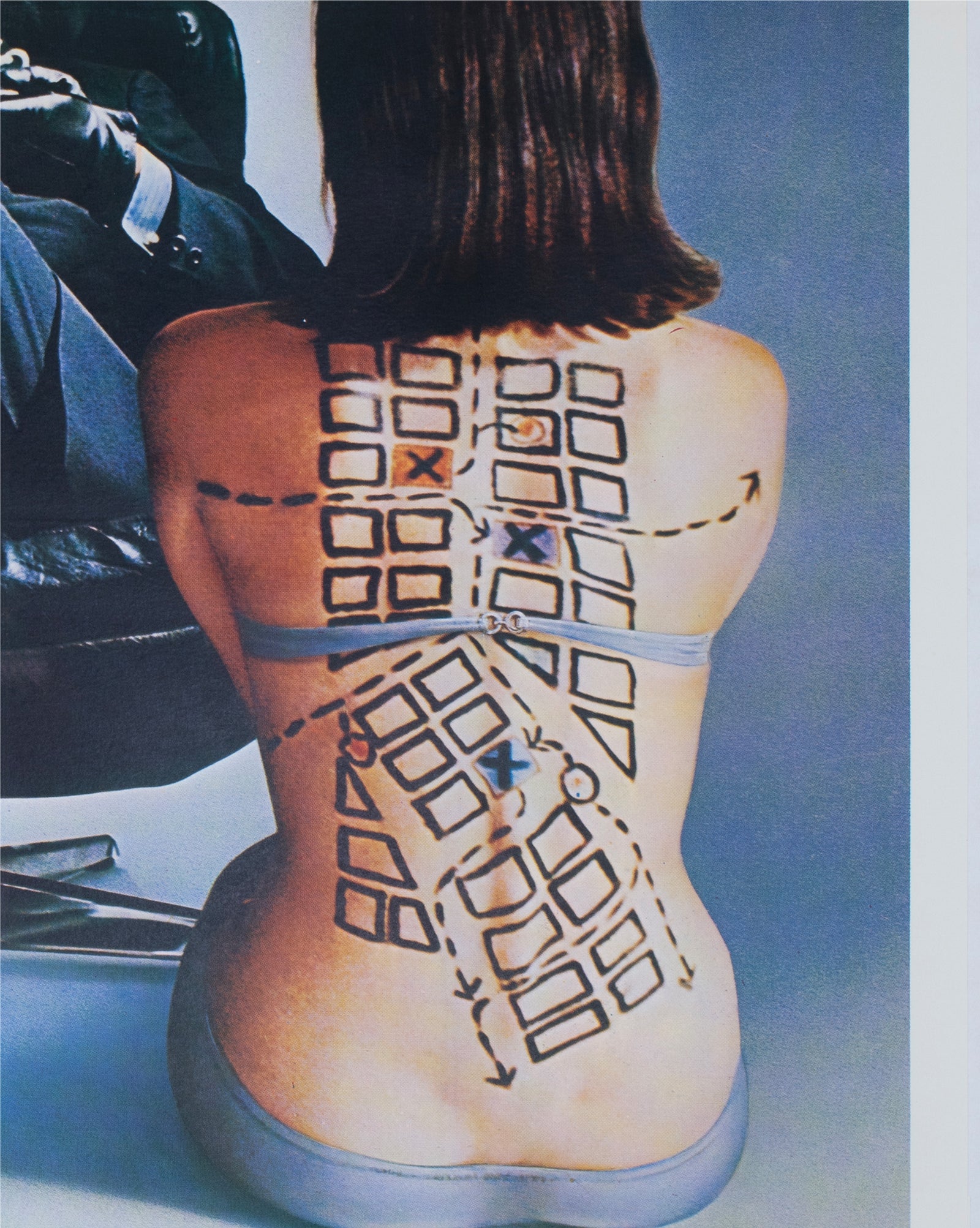 The Italian Job 1969 US 3 Sheet Film Poster - detail