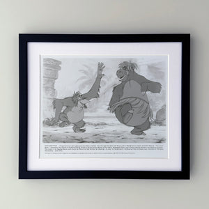 The Jungle Book 1967 Film Movie Press Publicity Still Framed