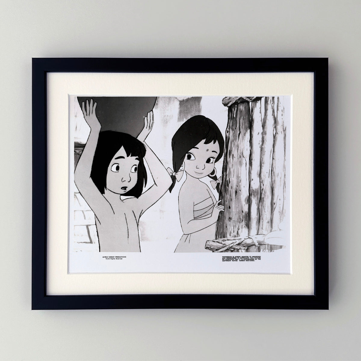 The Jungle Book 1967 Publicity Film Movie Press Still Framed