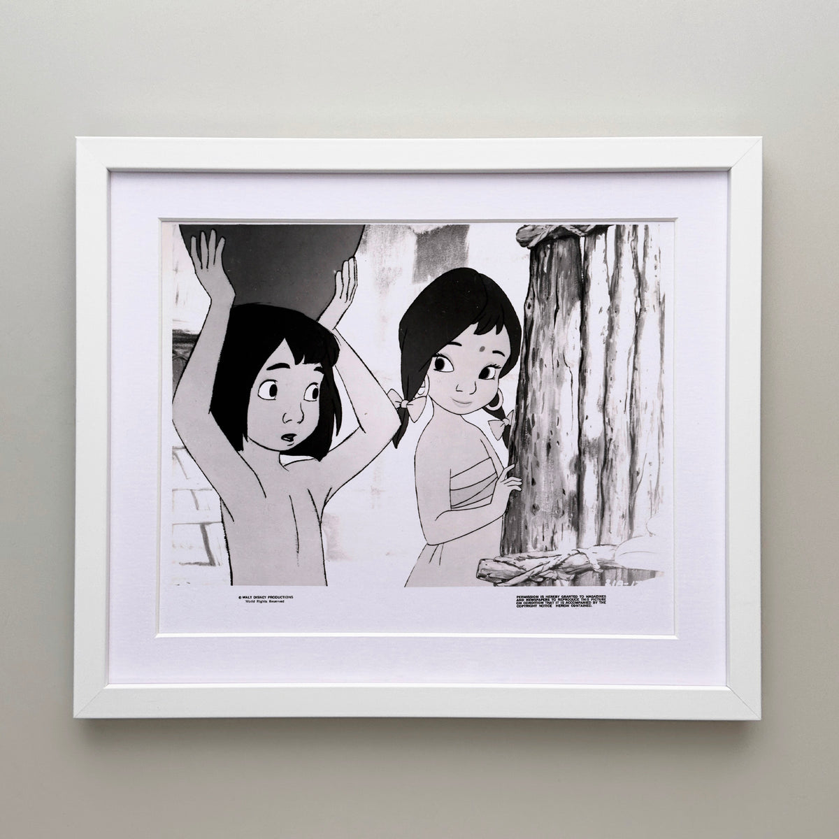 The Jungle Book 1967 Publicity Film Movie Press Still Framed