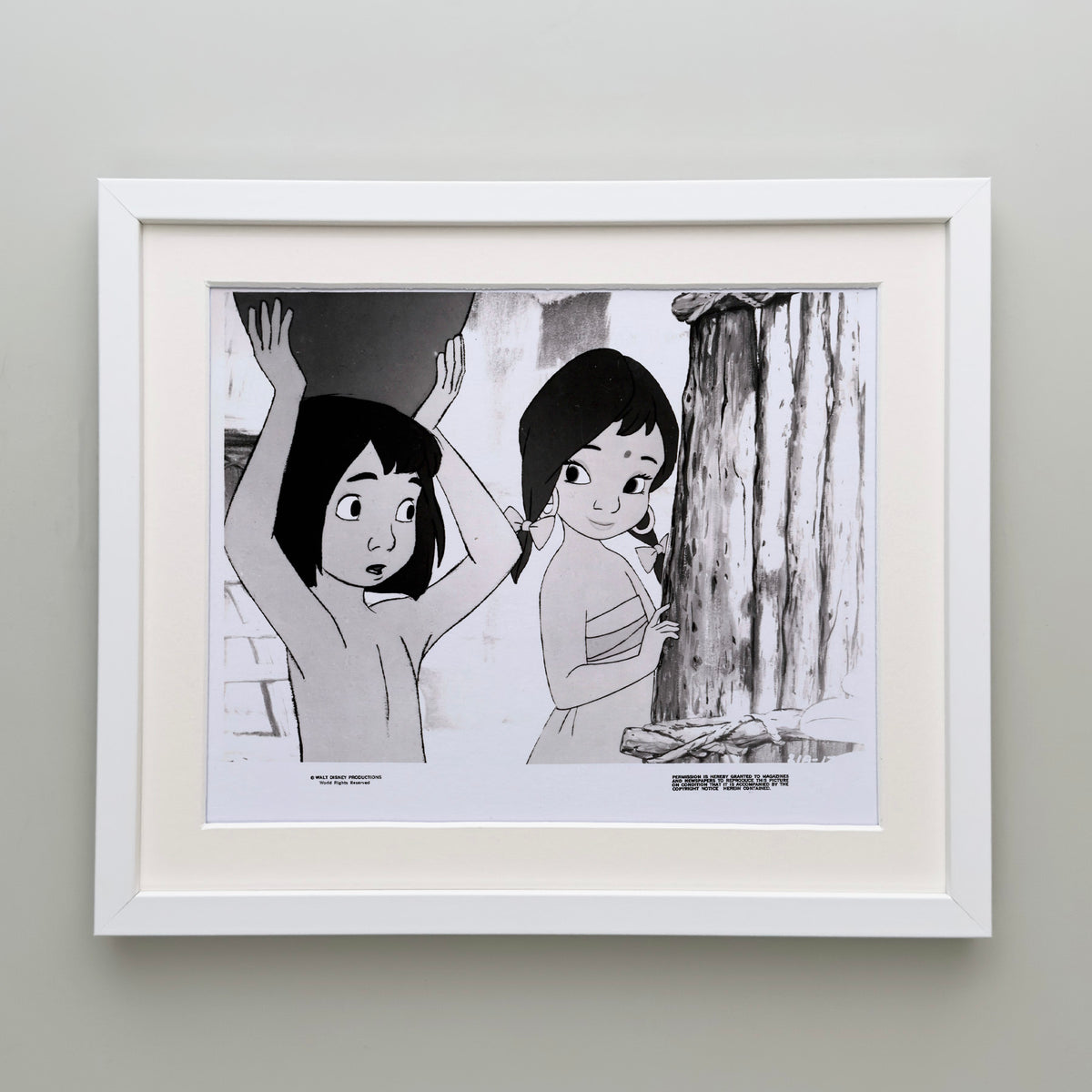 The Jungle Book 1967 Publicity Film Movie Press Still Framed
