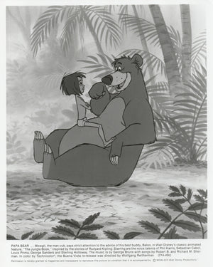 The Jungle Book 1967 Film Movie Press Publicity Still Framed