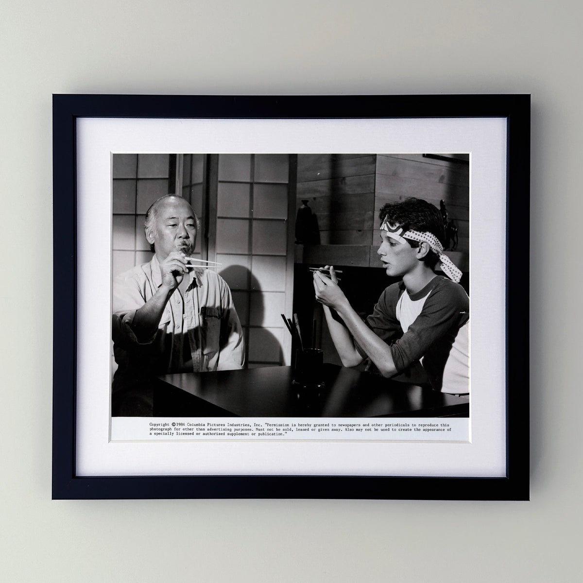 The Karate Kid 1984 Publicity Film Movie Press Still Framed