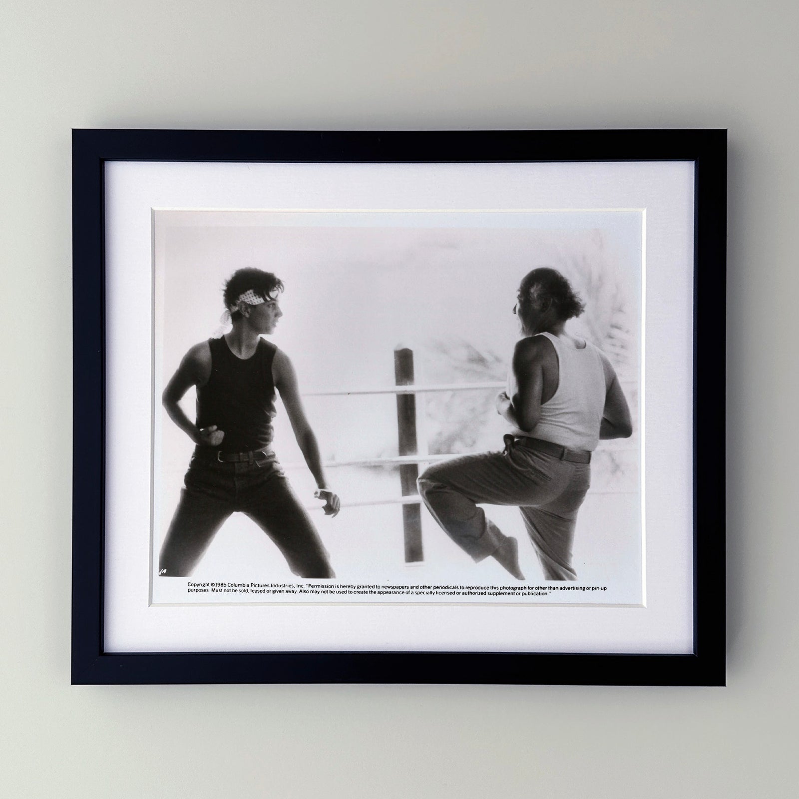 The Karate Kid 1984 Publicity Film Movie Press Still Framed