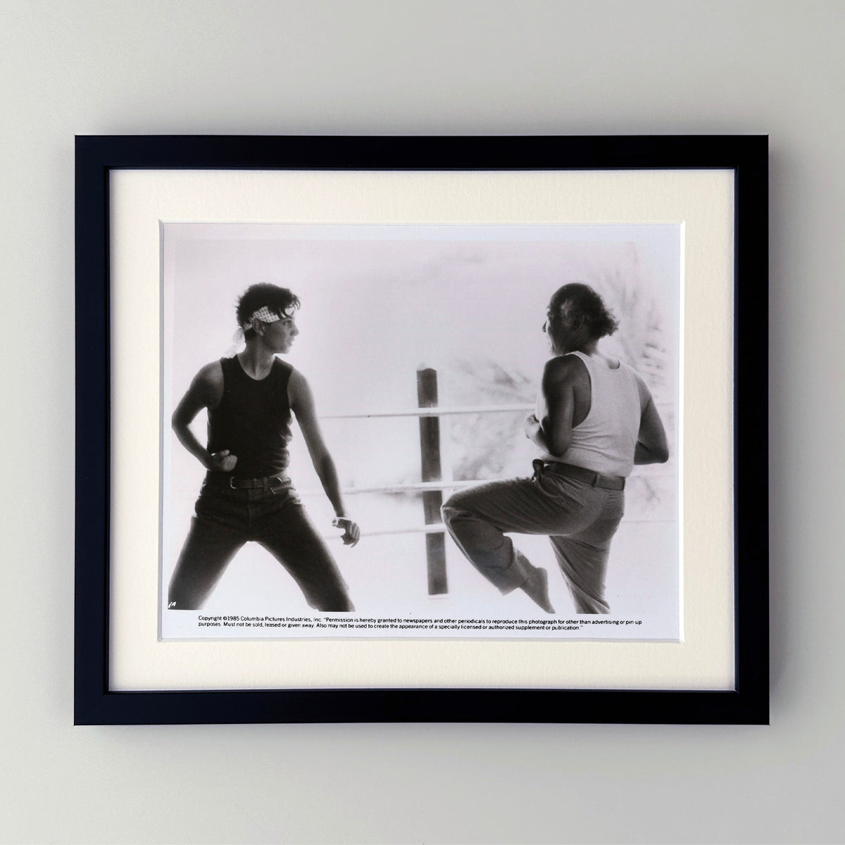 The Karate Kid 1984 Publicity Film Movie Press Still Framed