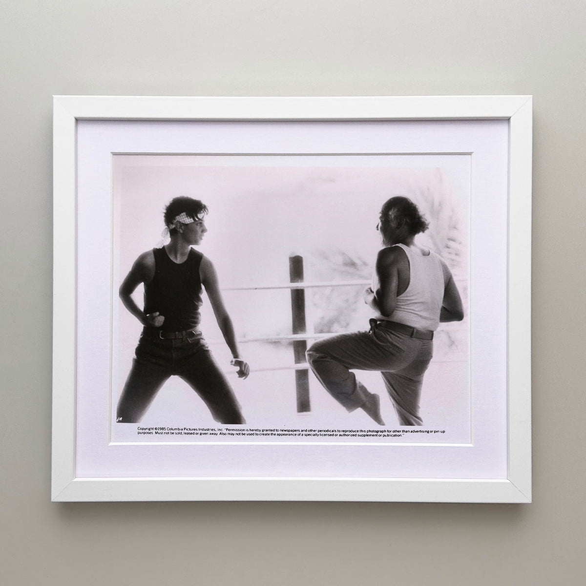 The Karate Kid 1984 Publicity Film Movie Press Still Framed