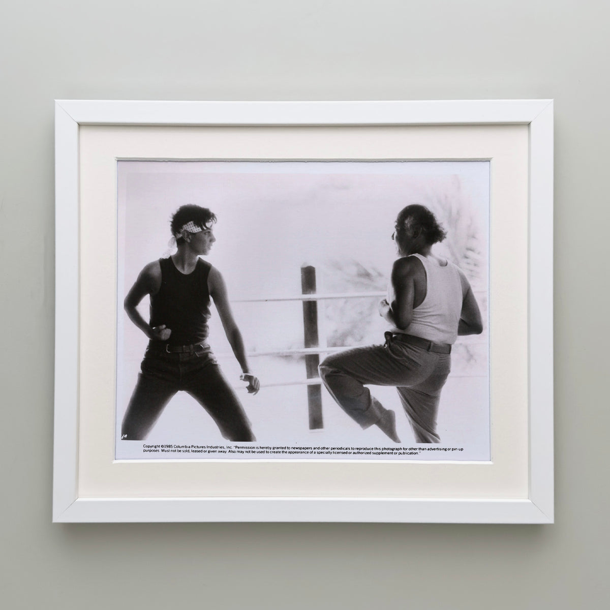 The Karate Kid 1984 Publicity Film Movie Press Still Framed