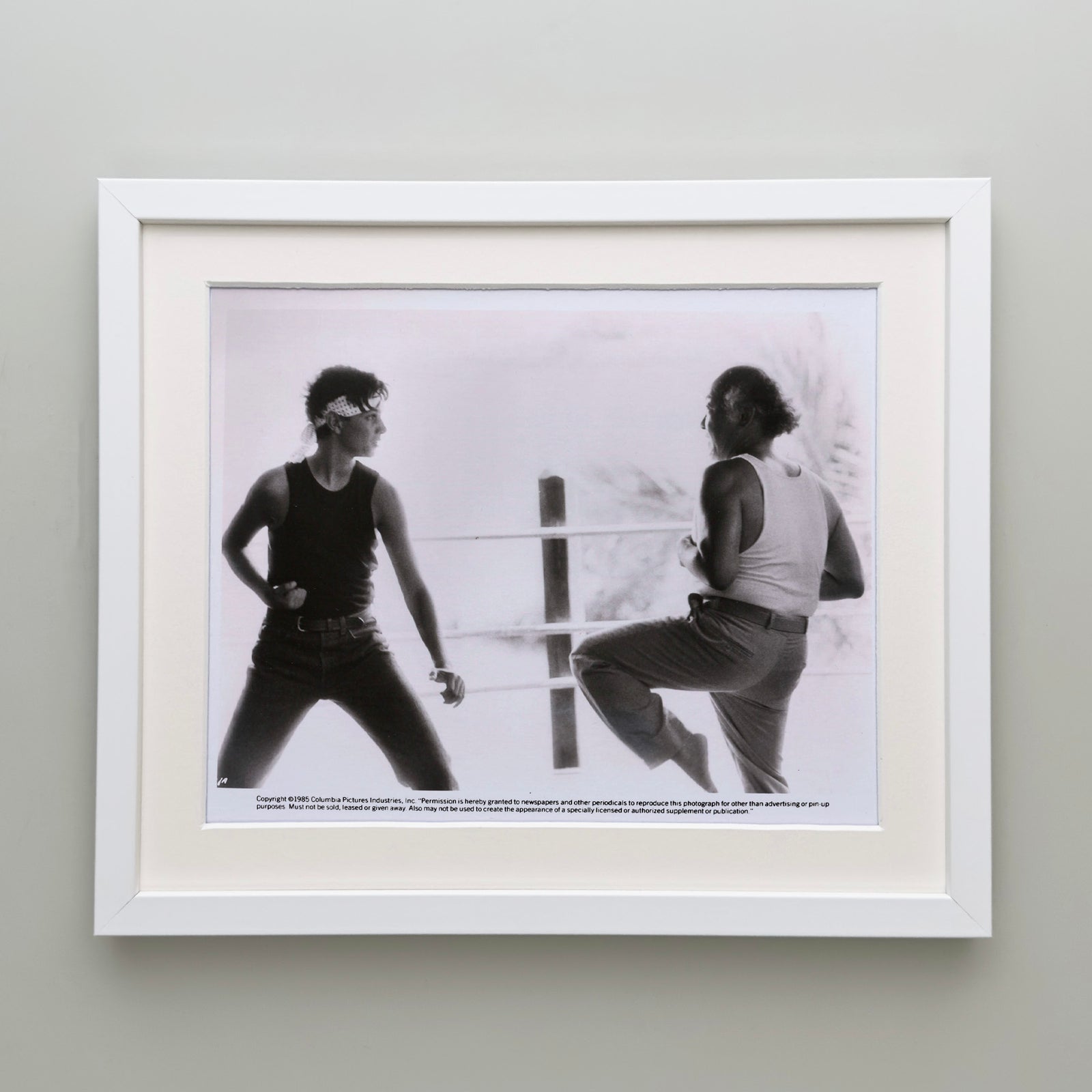 The Karate Kid 1984 Publicity Film Movie Press Still Framed