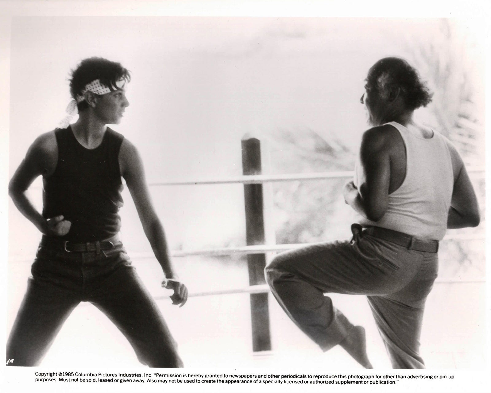 The Karate Kid 1984 Publicity Film Movie Press Still Framed