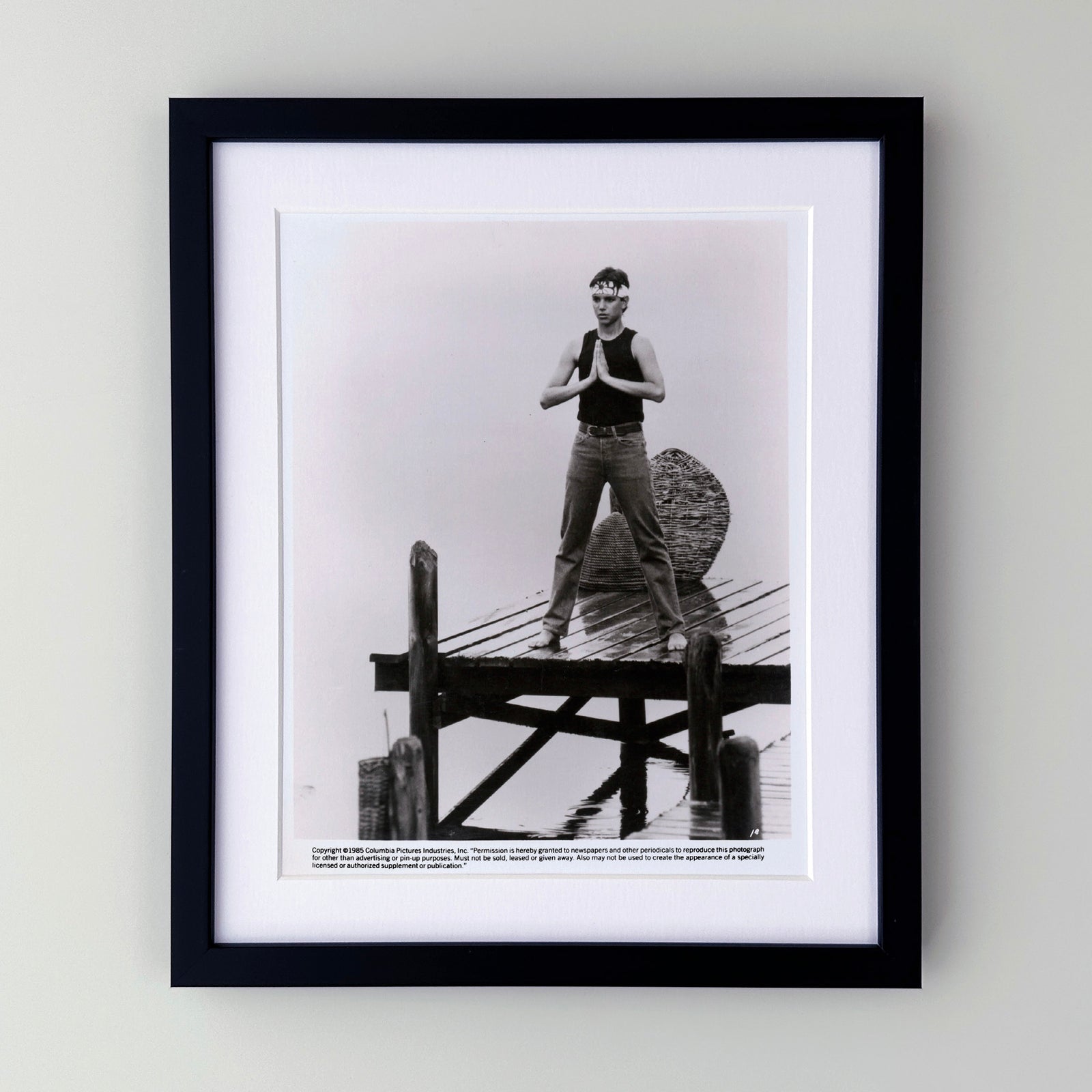 The Karate Kid 1984 Publicity Film Movie Press Still Framed