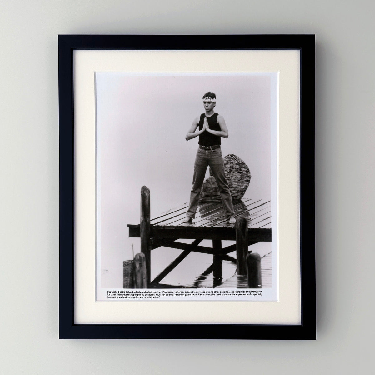 The Karate Kid 1984 Publicity Film Movie Press Still Framed