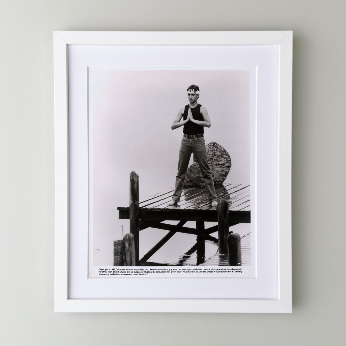 The Karate Kid 1984 Publicity Film Movie Press Still Framed