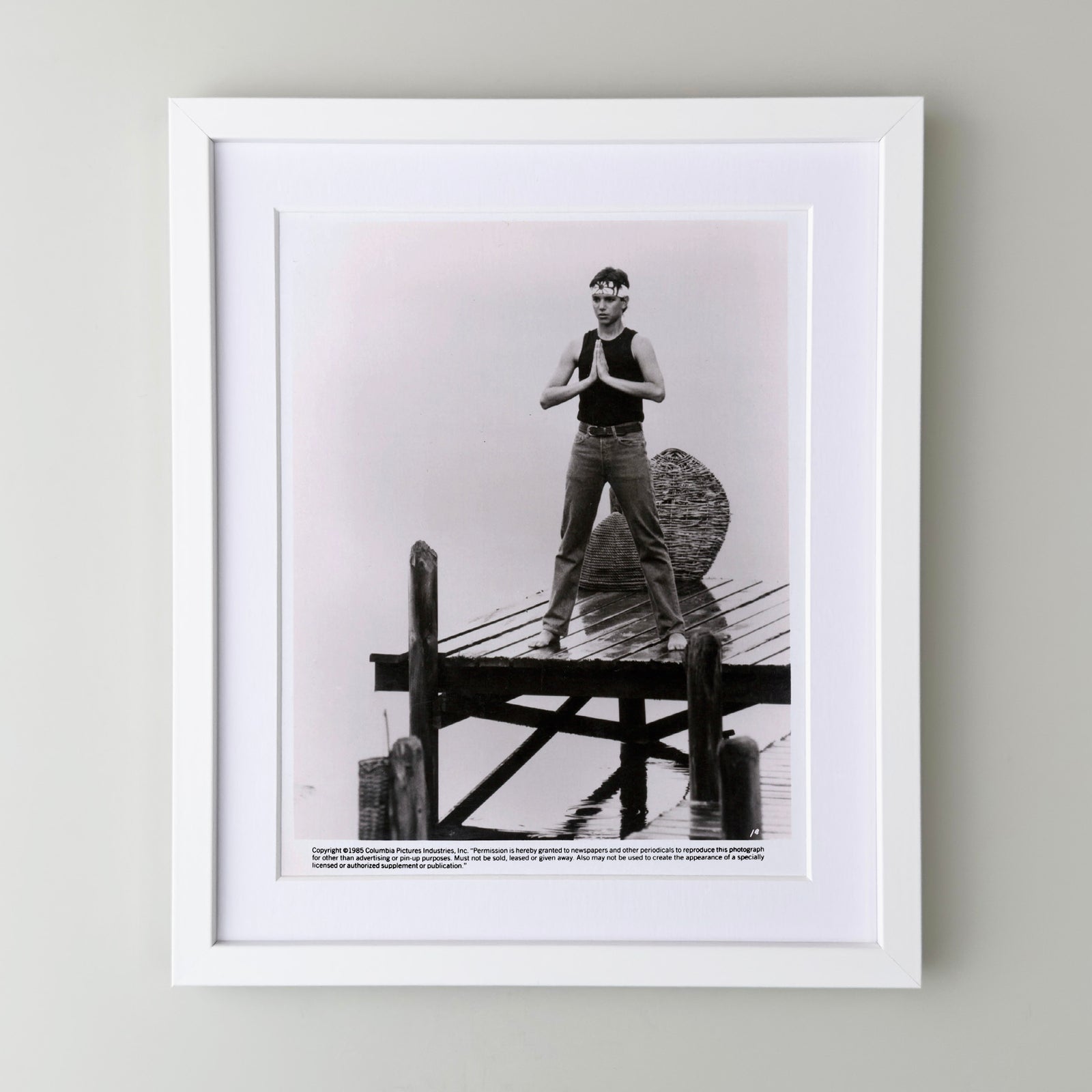 The Karate Kid 1984 Publicity Film Movie Press Still Framed