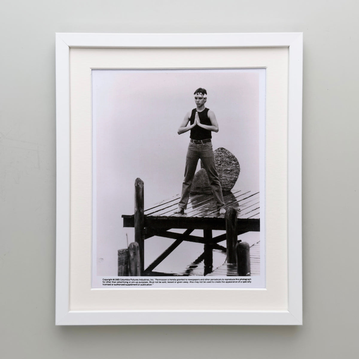 The Karate Kid 1984 Publicity Film Movie Press Still Framed