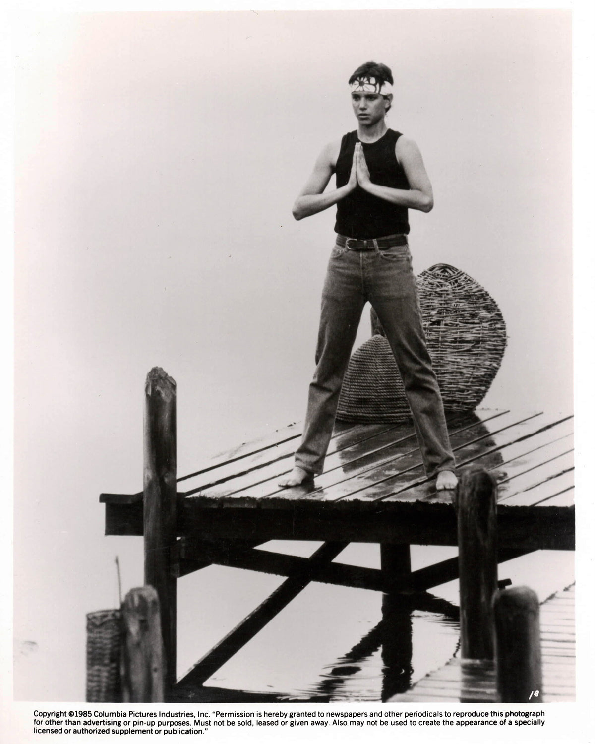 The Karate Kid 1984 Publicity Film Movie Press Still Framed