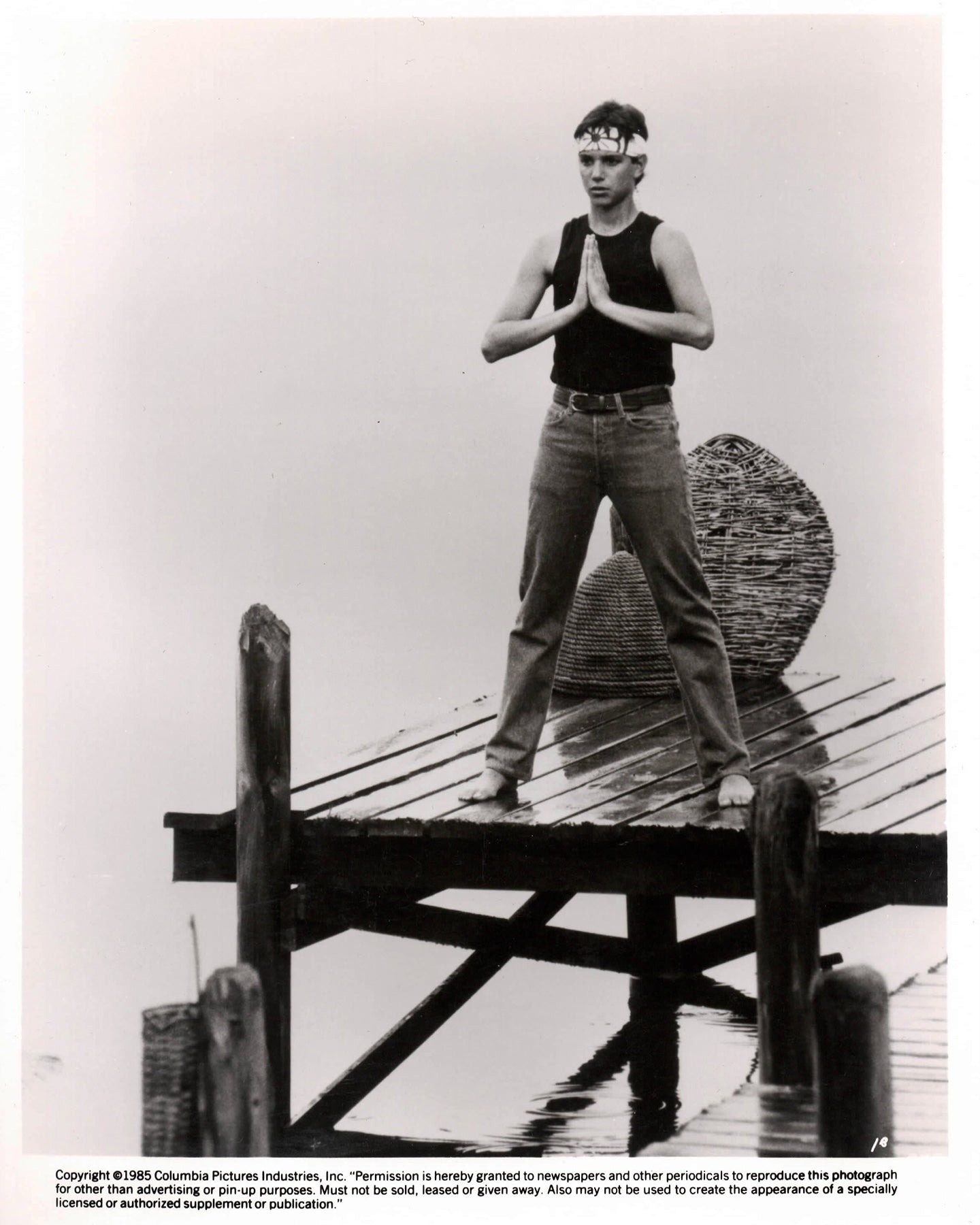 The Karate Kid 1984 Publicity Film Movie Press Still Framed