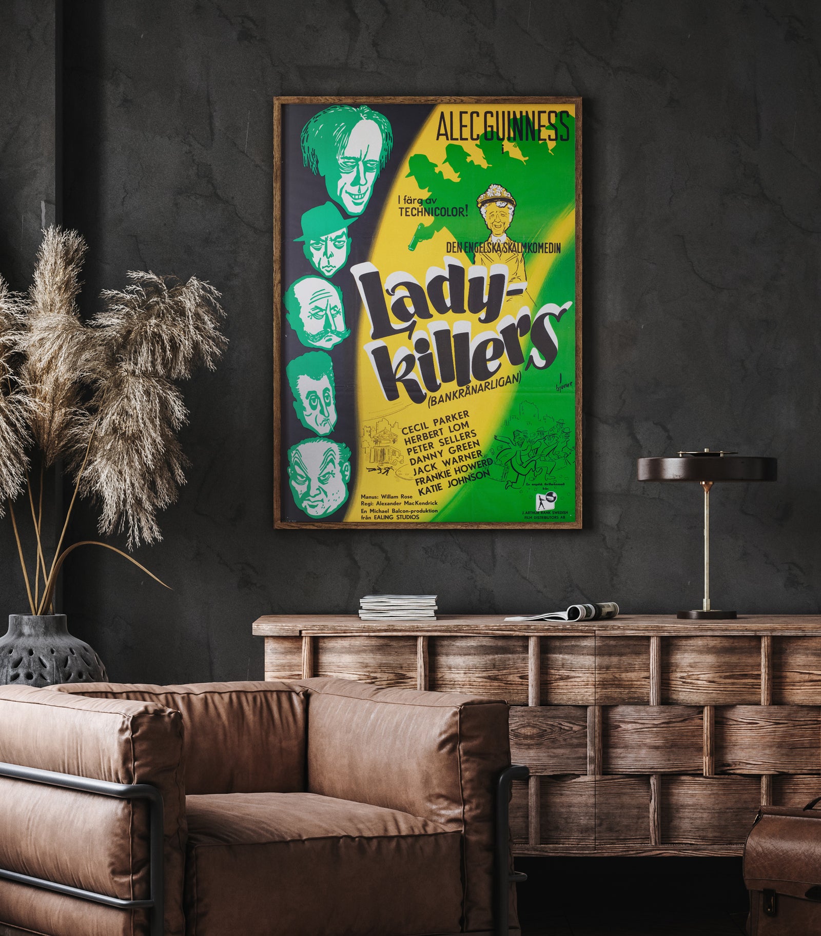 The Ladykillers 1955 Swedish Film Poster