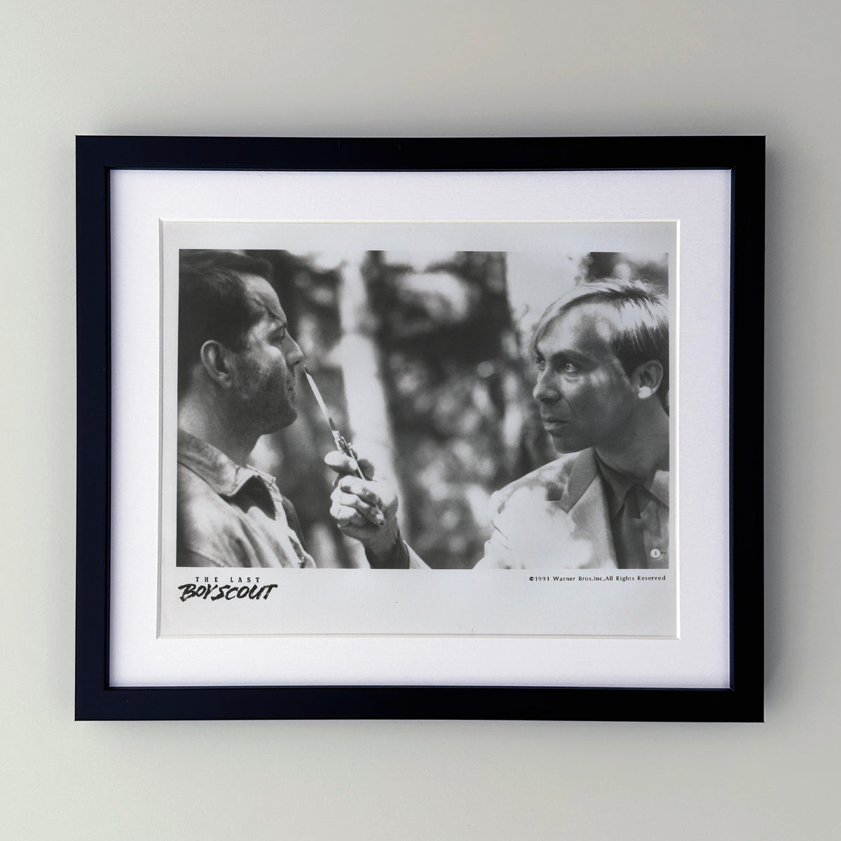 The Last Boy Scout 1991 Film Movie Press Publicity Still Framed