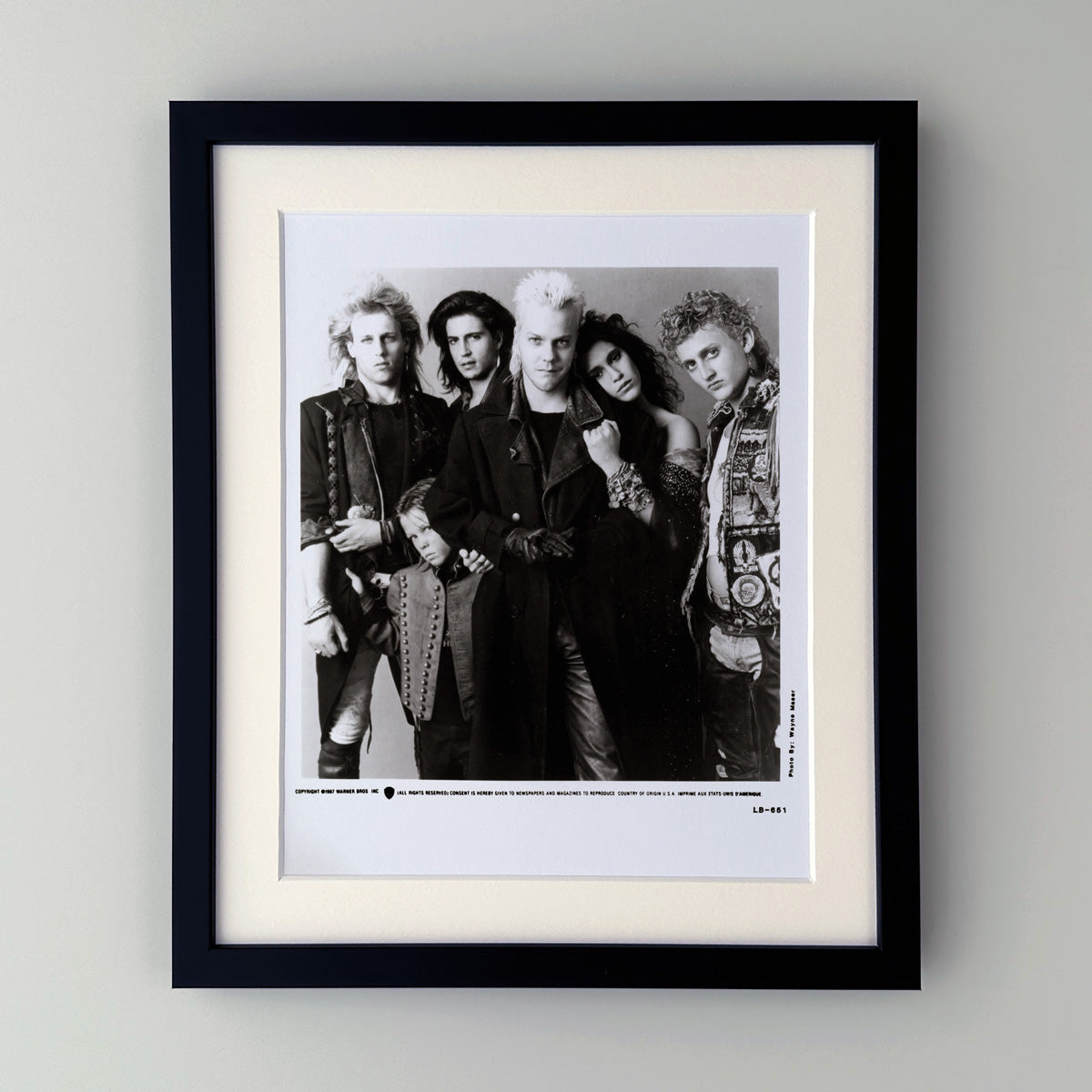 The Lost Boys (1987) Publicity Press Film Movie Still Photo - Framed