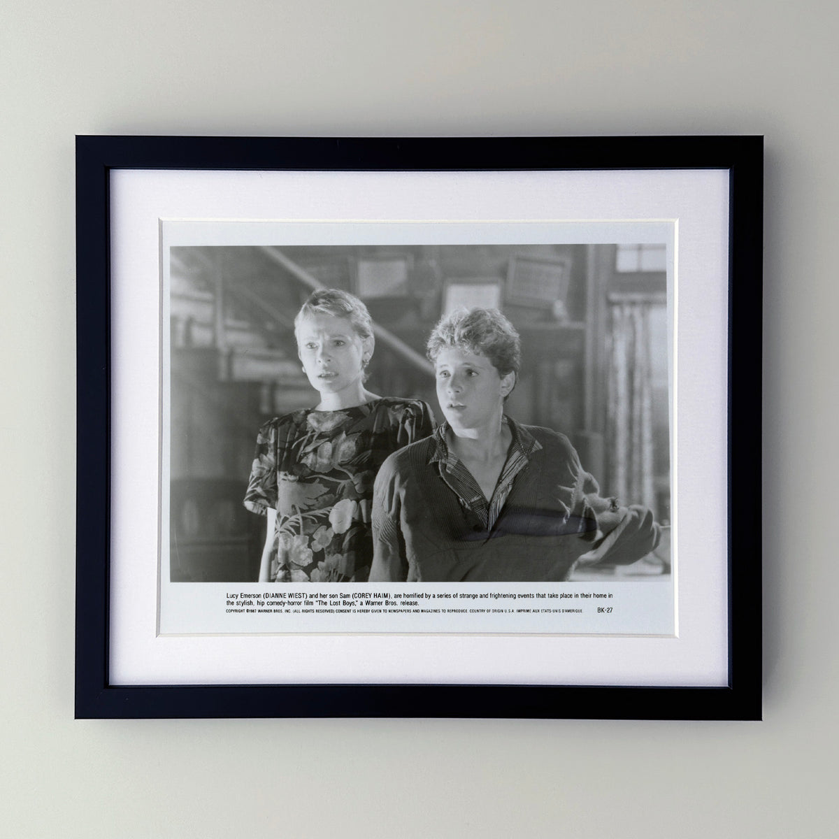 The Lost Boys 1987 Film Movie Press Publicity Still Framed