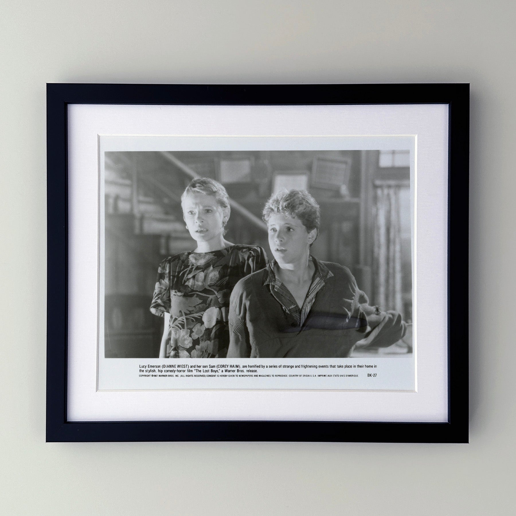 The Lost Boys 1987 Film Movie Press Publicity Still Framed