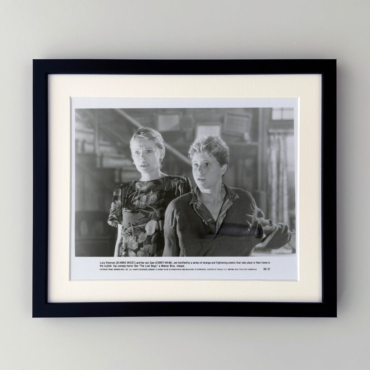 The Lost Boys 1987 Film Movie Press Publicity Still Framed