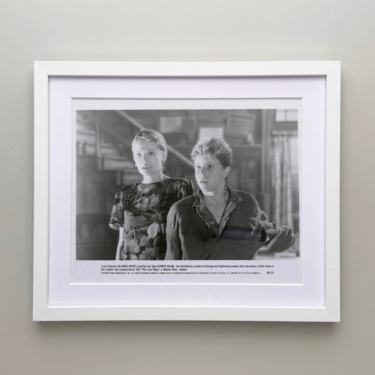 The Lost Boys 1987 Film Movie Press Publicity Still Framed
