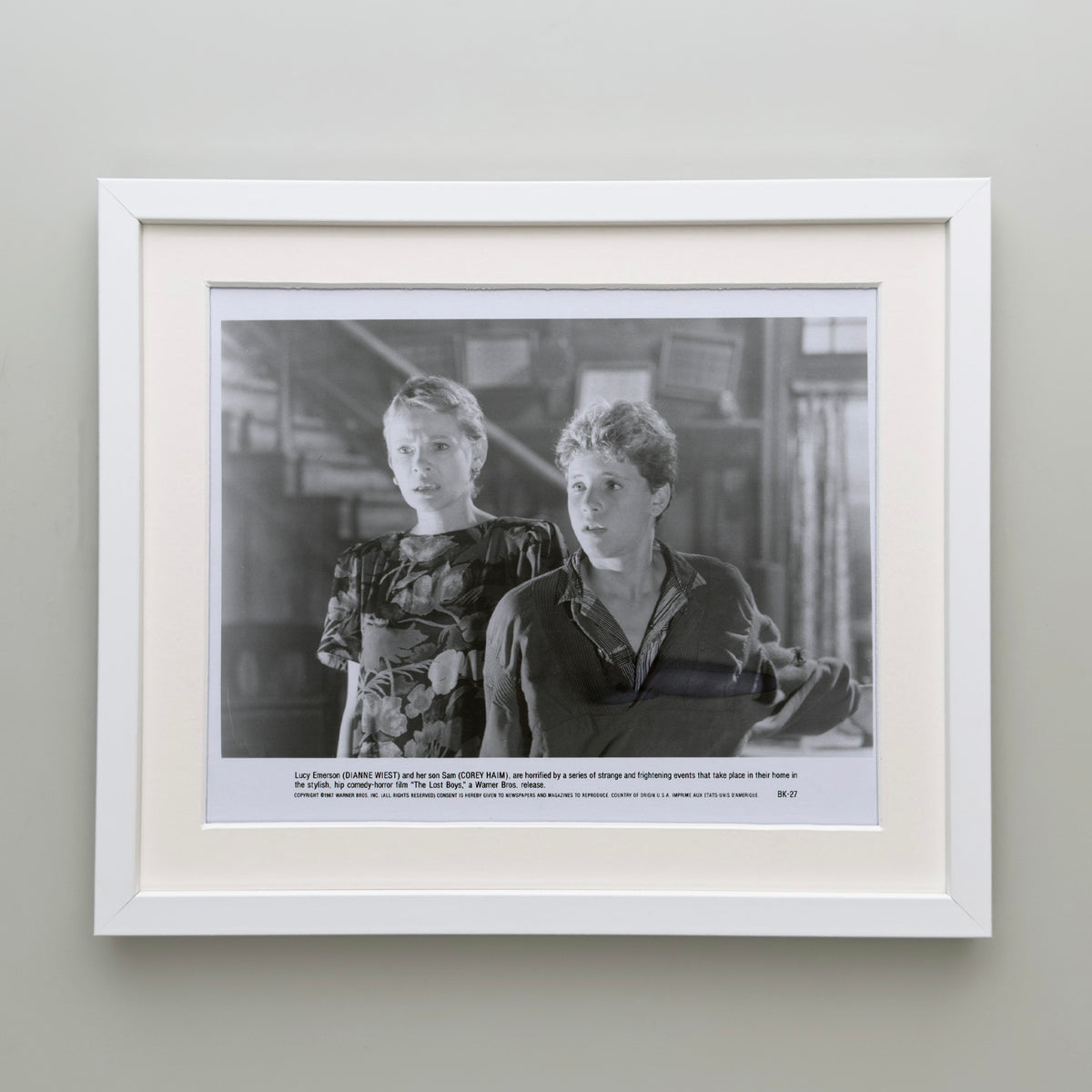 The Lost Boys 1987 Film Movie Press Publicity Still Framed
