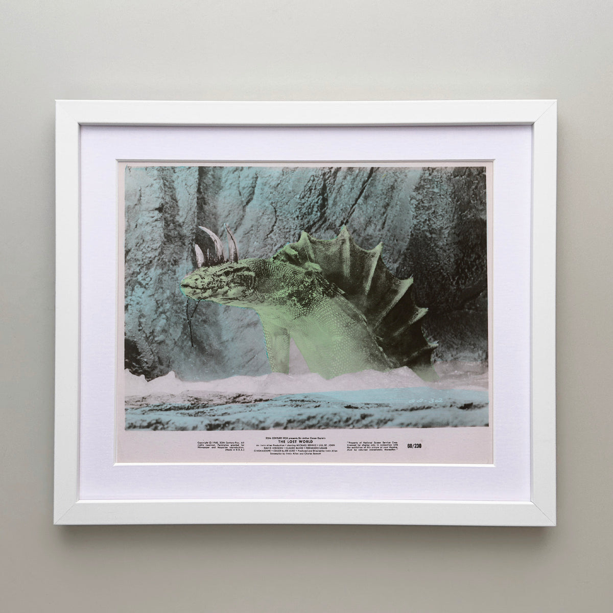 The Lost World 1960 Film Movie Lobby Card Framed