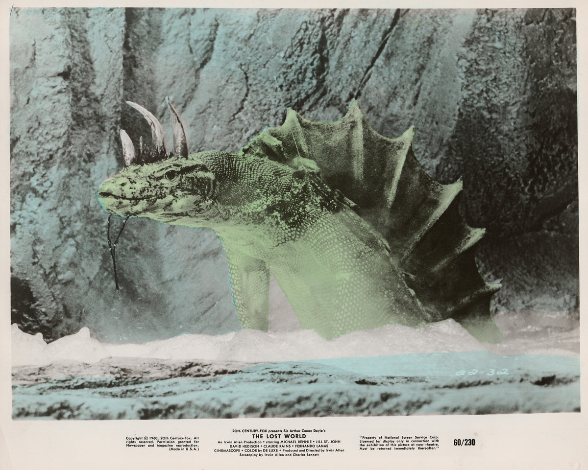 The Lost World 1960 Film Movie Lobby Card Framed