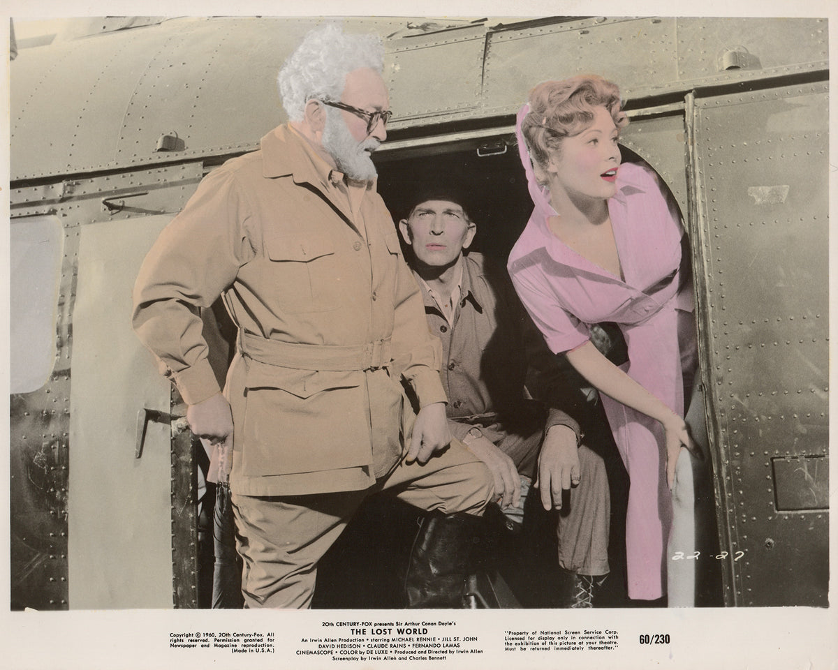 The Lost World 1960 Film Movie Lobby Card Framed