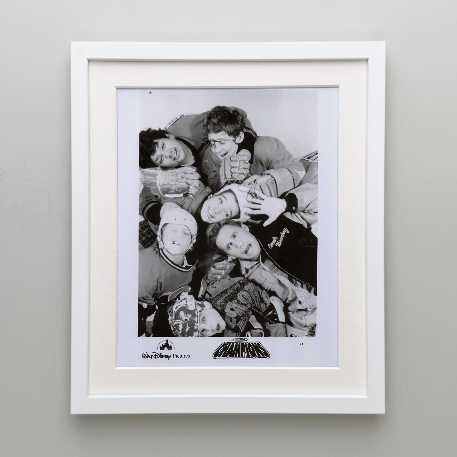 The Mighty Ducks Champions 1992 Film Movie Press Publicity Still Framed